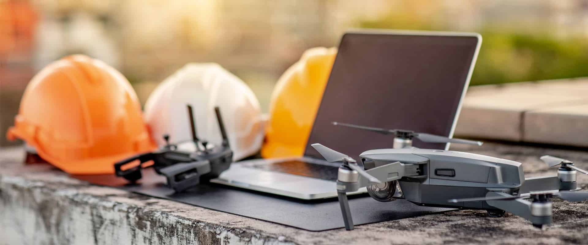 O que é topografia com drones